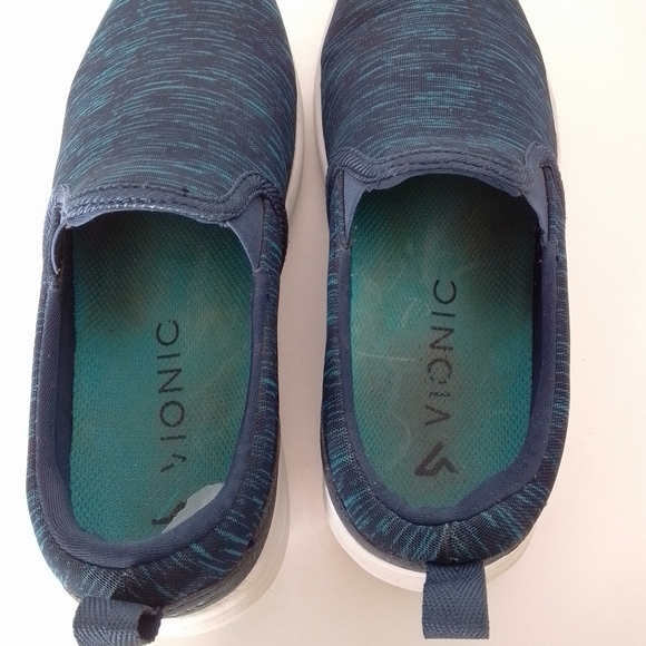 Vionic agile kea space dye navy blue slip on shoes size 6 - Picture 2 of 7